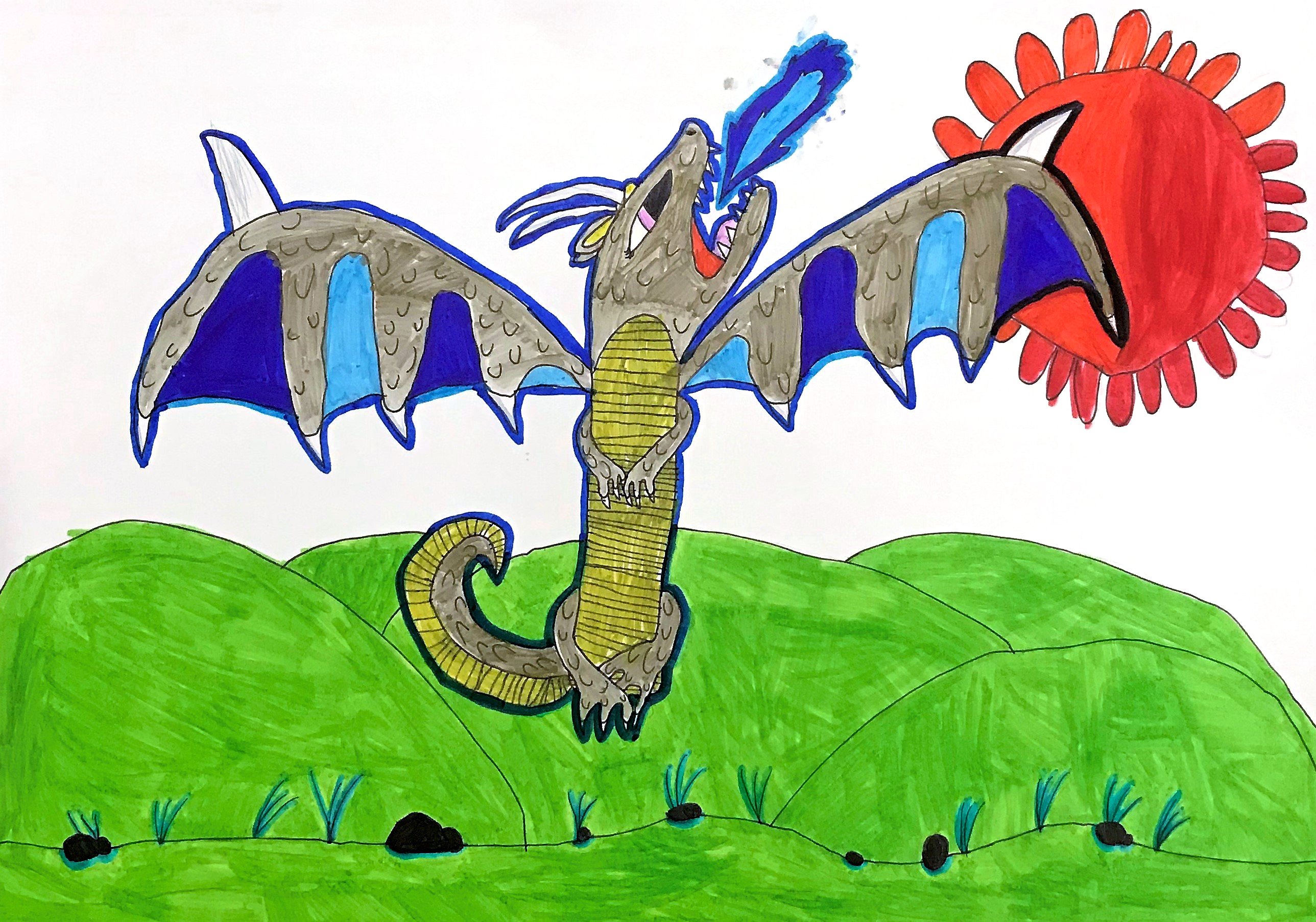 Lylah Fraser's Dragon – 8yo