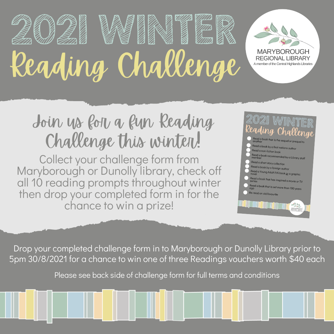 2021 Winter Reading Challenge