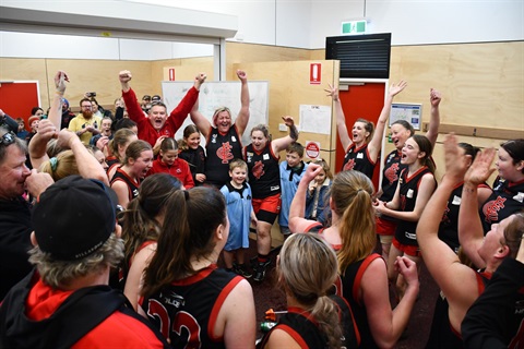 Women's football  photo credit The Maryborough Advertiser.JPG